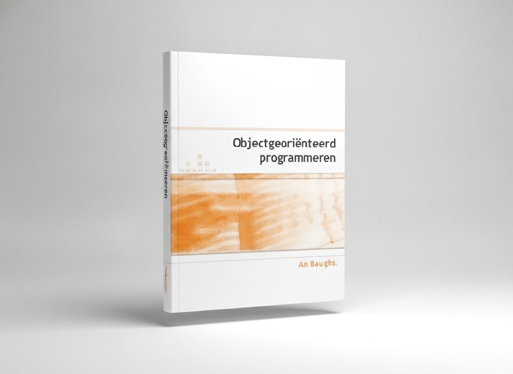 3D-render van het boek Handboek Objectgeorienteerd Programmeren +Cdr (Jan Beurghs)